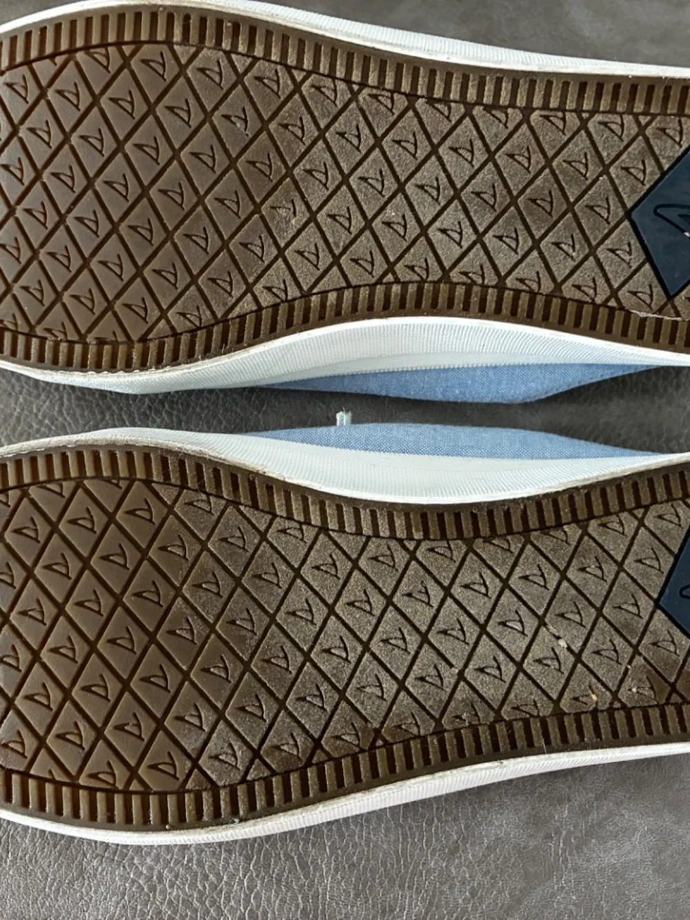 Women's Sperry Top-Sider Crest Vibe Sneaker Mule Blue Canvas - Picture 6 of 6